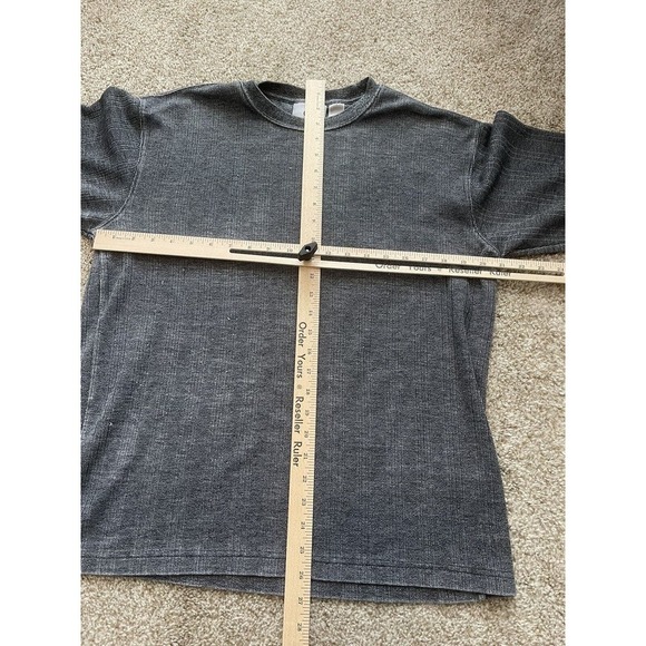 Farah Shirt Men’s Medium Long Sleeve Grey Lightweight Breathable - Picture 2 of 6